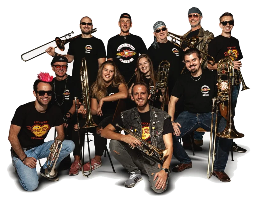 Das Blasorchester im Rock-Outfit, Motiv der Showkonzerte